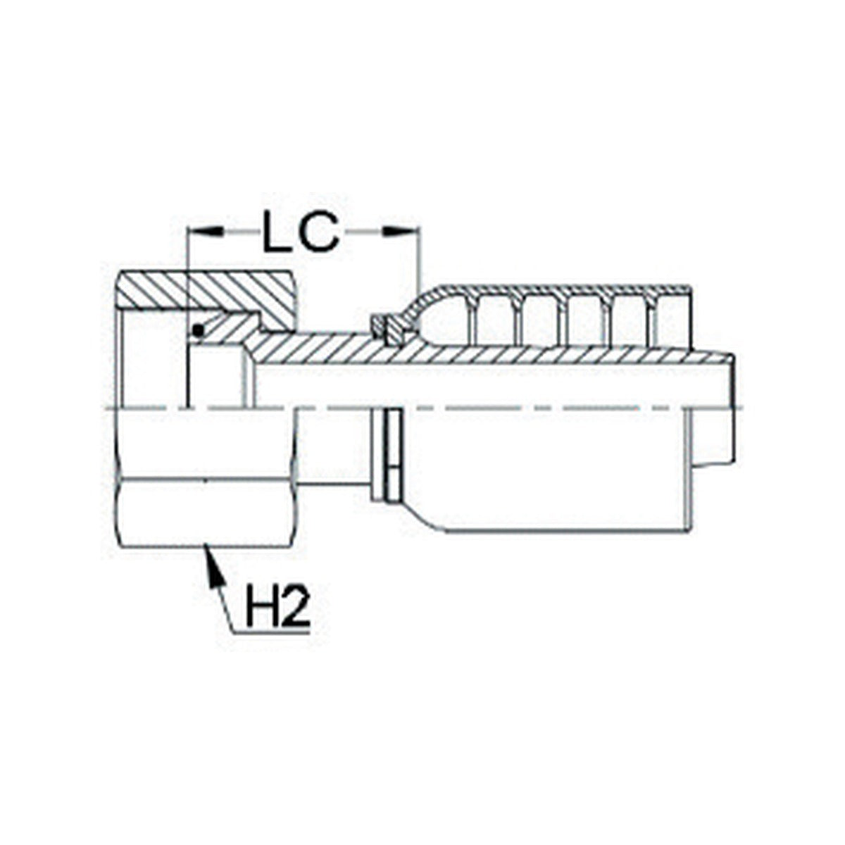 BSPP K SERIES | Straight - PRODUCT IMAGE