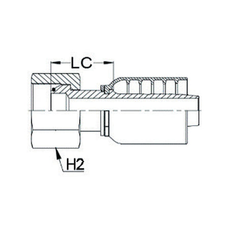 BSPP K SERIES | Straight - PRODUCT IMAGE
