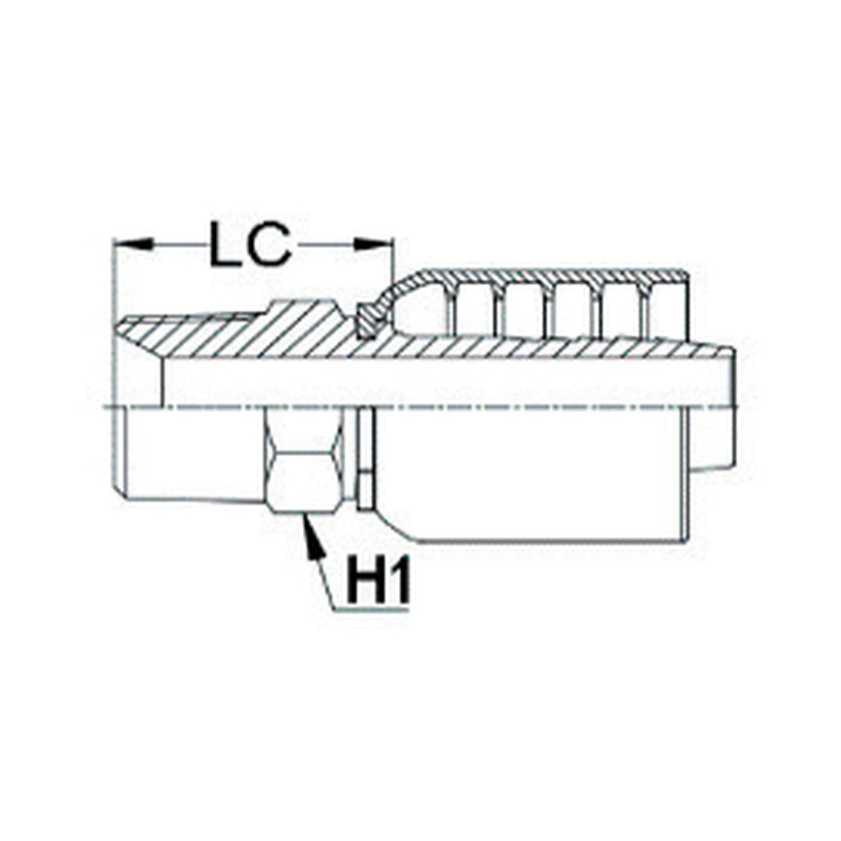 NPT K SERIES | Male Straight - PRODUCT IMAGE