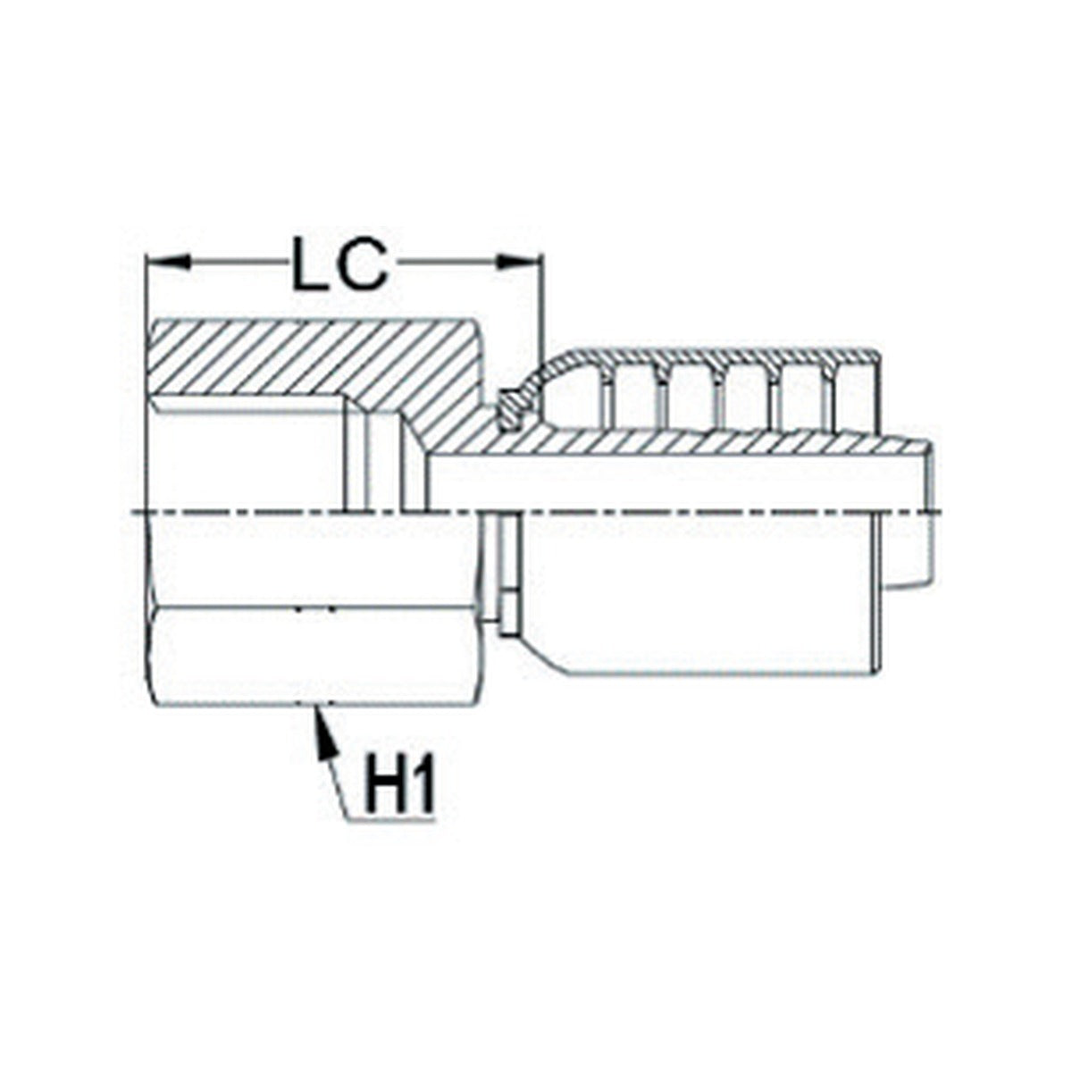 NPT K SERIES | Female Straight - PRODUCT IMAGE