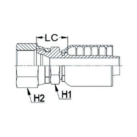 KOMATSU K SERIES | Female Straight - PRODUCT IMAGE