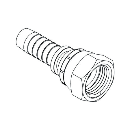 BSPP S SERIES | Flat Face Female Straight - PRODUCT IMAGE