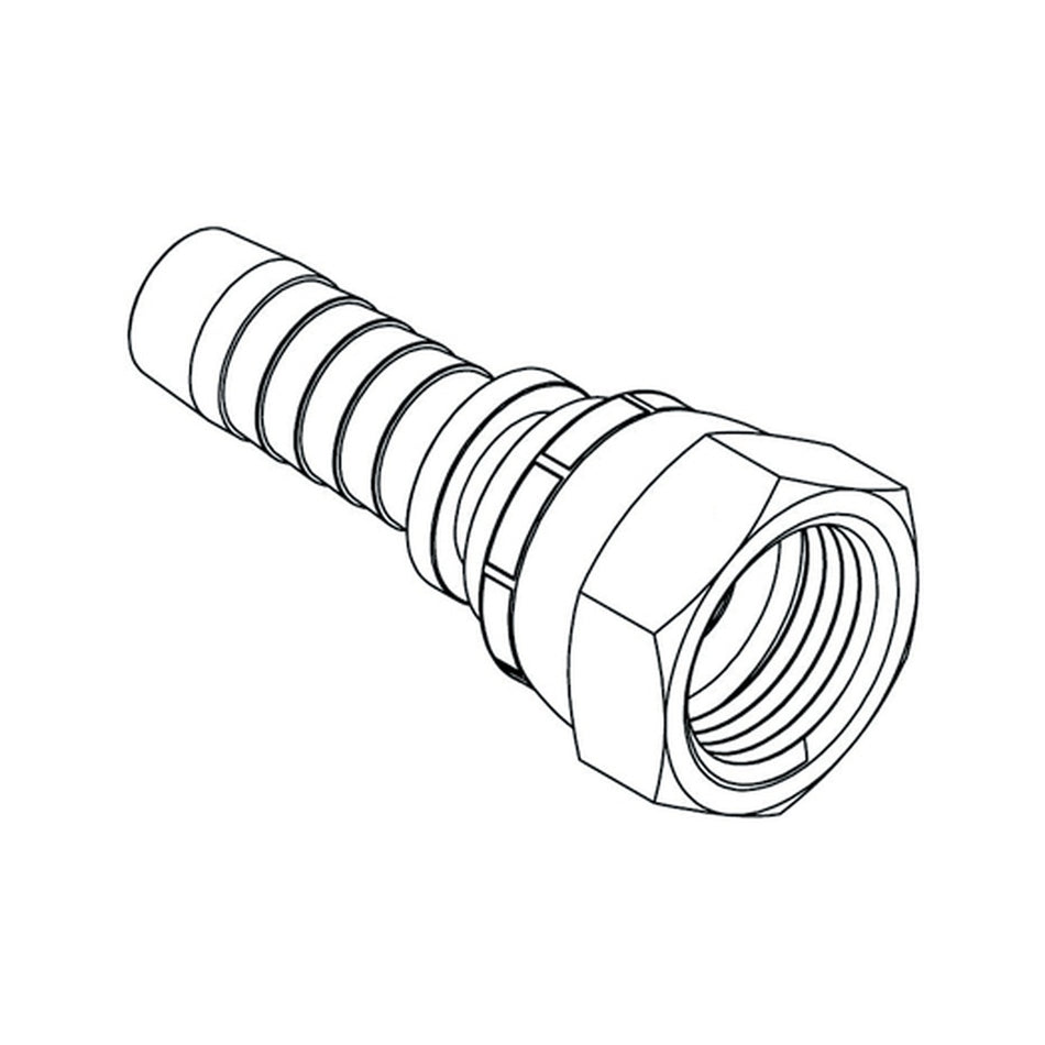 BSPP S SERIES | Flat Face Female Straight - PRODUCT IMAGE