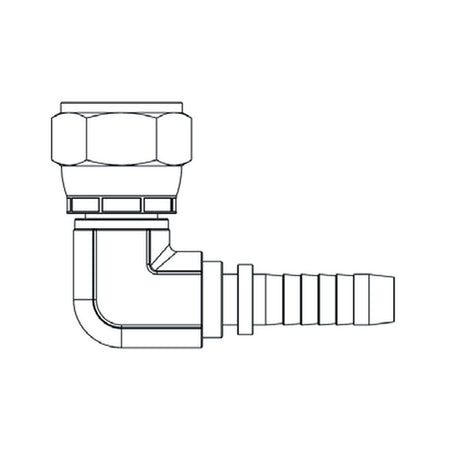 BSPP S SERIES | Female 90¡ Compact - PRODUCT IMAGE