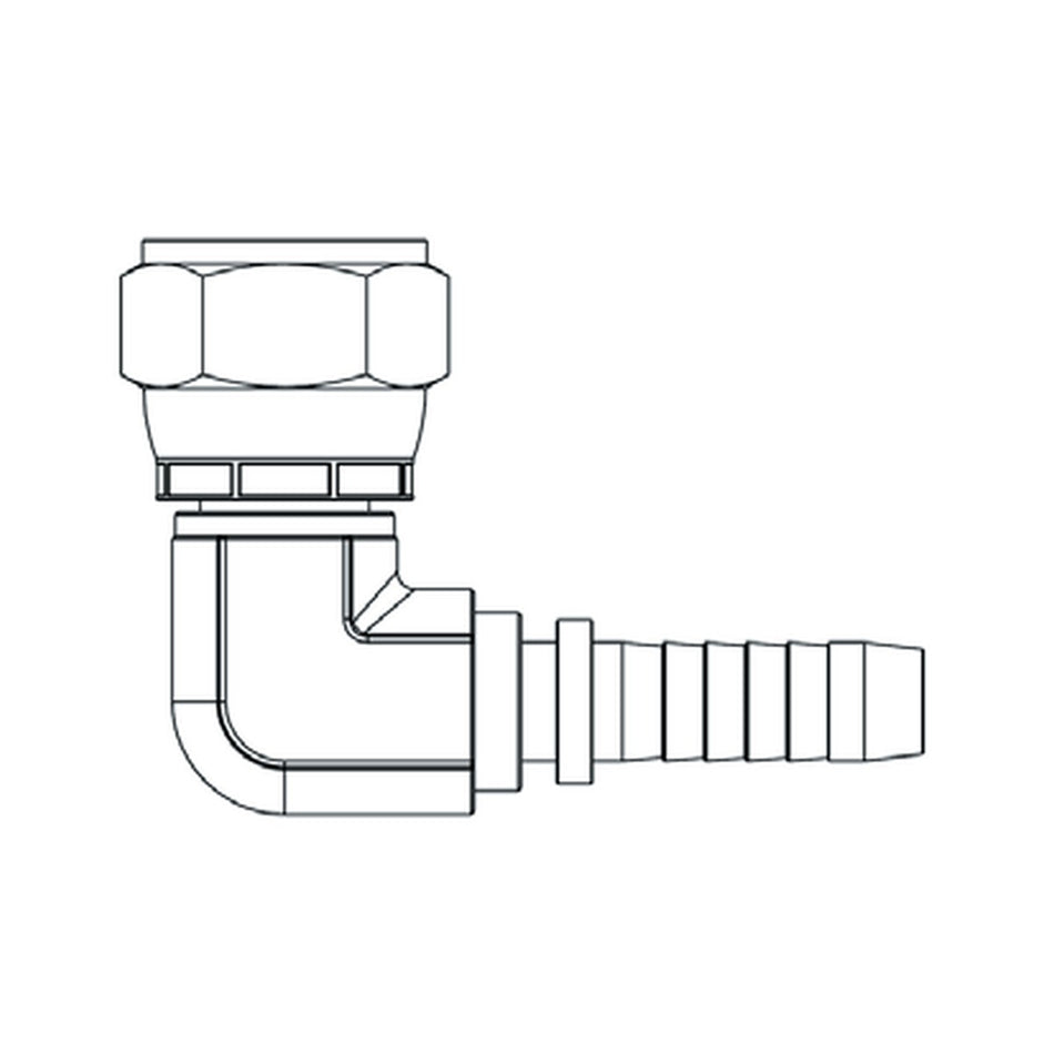 BSPP S SERIES | Female 90¡ Compact - PRODUCT IMAGE