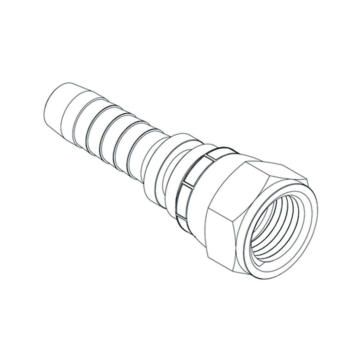 JIC S SERIES | Female Straight - PRODUCT IMAGE