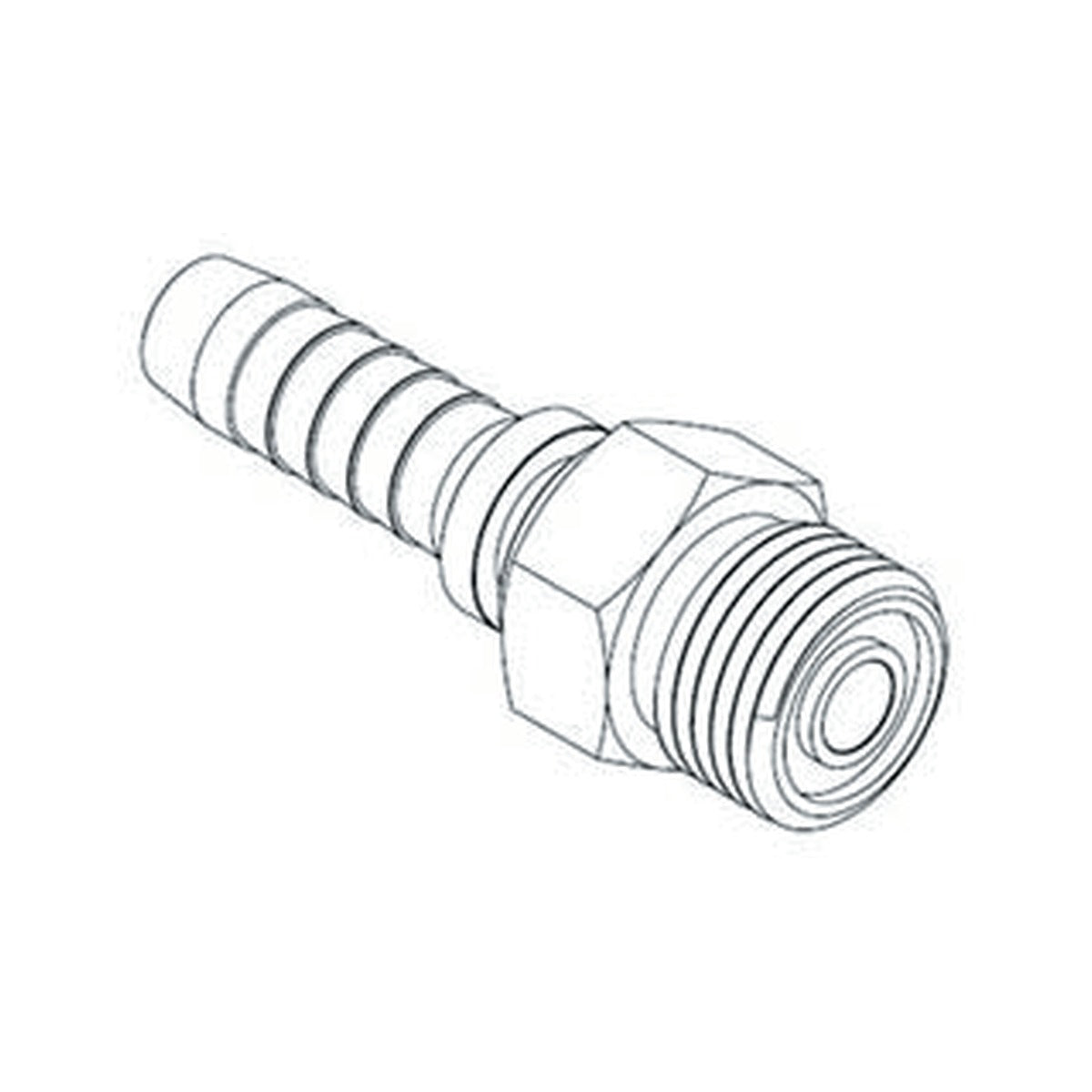 ORFS S SERIES | Male Straight - PRODUCT IMAGE