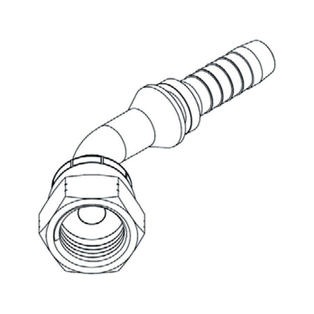 ORFS S SERIES | Female 45¡ Swept - PRODUCT IMAGE