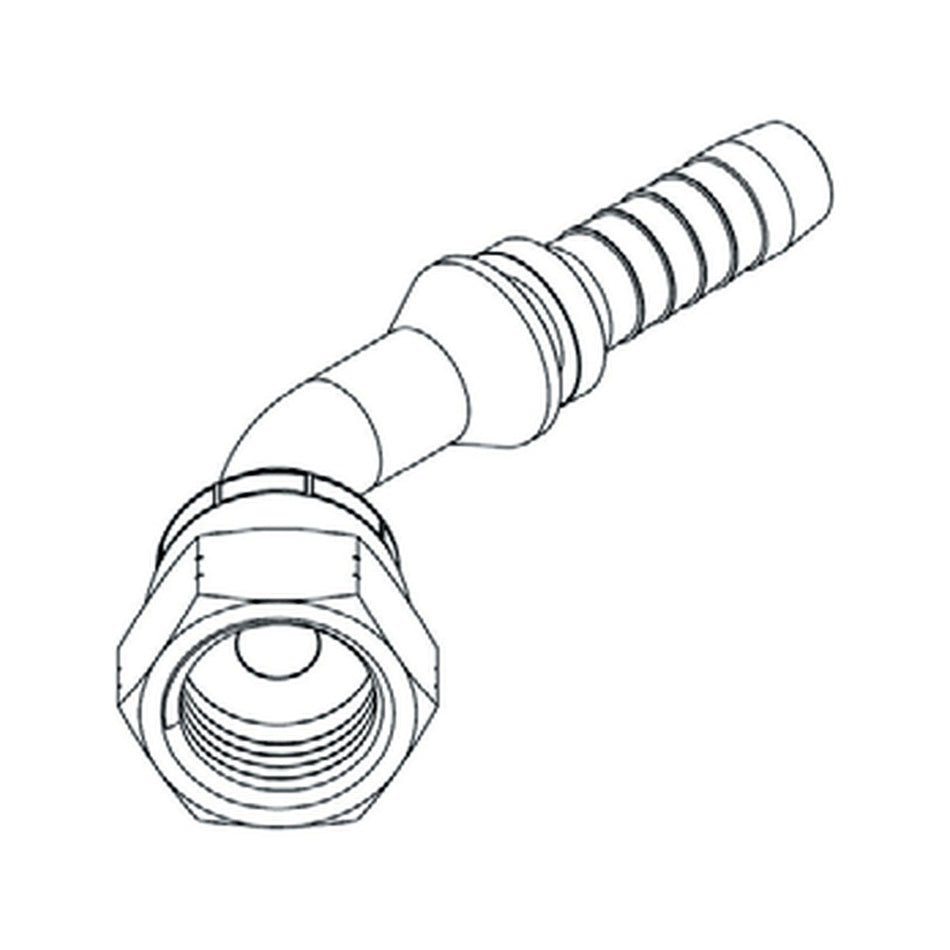 ORFS S SERIES | Female 45¡ Swept - PRODUCT IMAGE