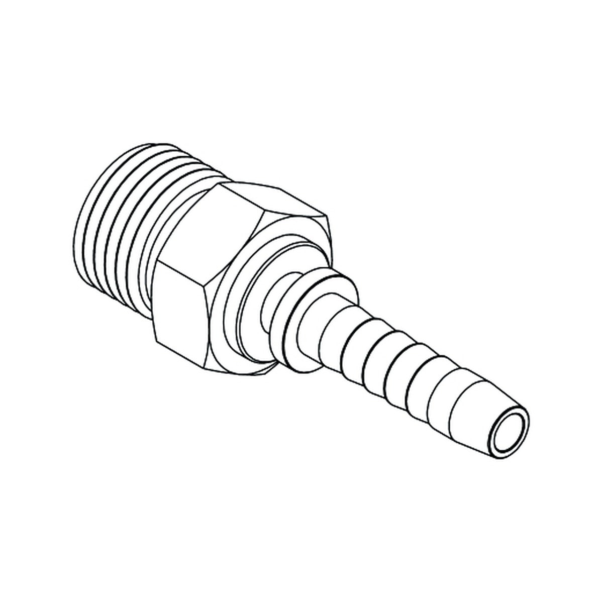 DKOS S SERIES | Male Straight - PRODUCT IMAGE