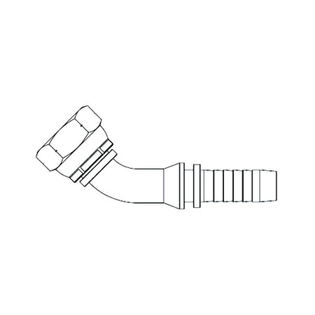 DKOS S SERIES | Female 45¡ Swept - PRODUCT IMAGE