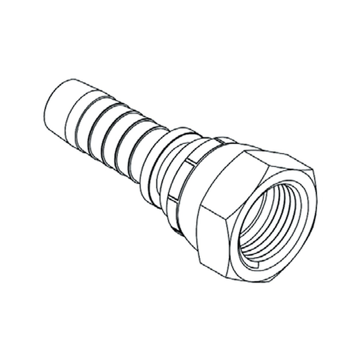 SAE S SERIES | Female Straight - PRODUCT IMAGE