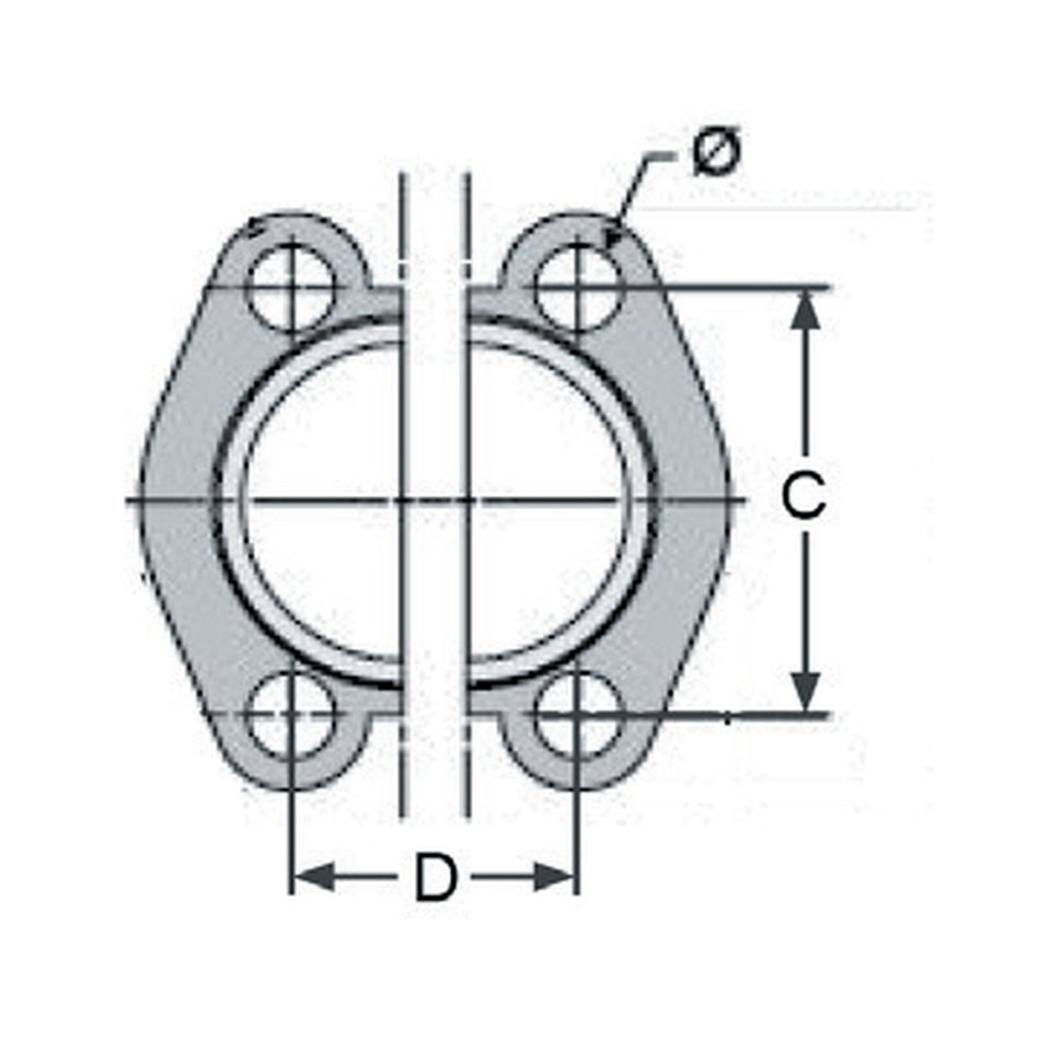CLAMP | SAE Code 61 Flange - PRODUCT IMAGE