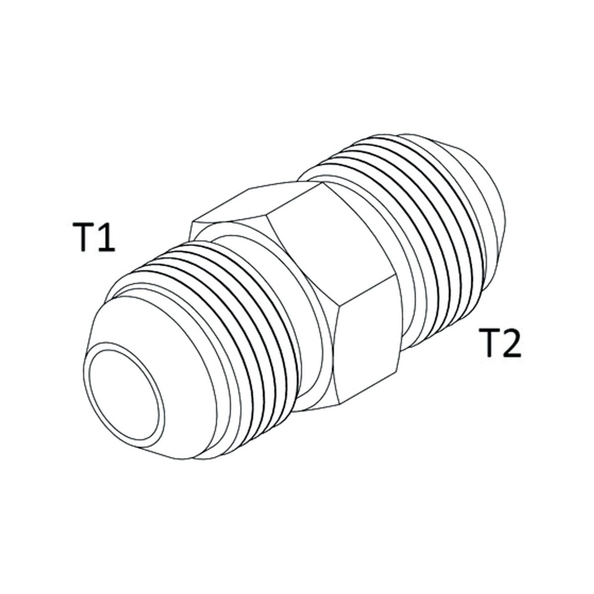 NIPPLE | JIC MALE X JIC MALE - PRODUCT IMAGE