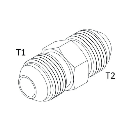 NIPPLE | JIC MALE X JIC MALE - PRODUCT IMAGE