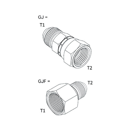 SWIVEL/SOLID | JIC FEMALE X JIC MALE - PRODUCT IMAGE