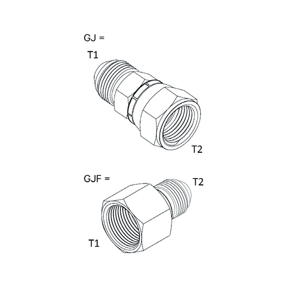 SWIVEL/SOLID | JIC FEMALE X JIC MALE - PRODUCT IMAGE