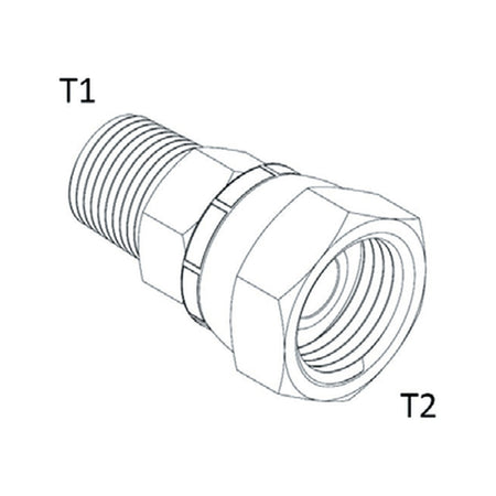 SWIVEL | JIC FEMALE SWIVEL X NPT MALE - PRODUCT IMAGE