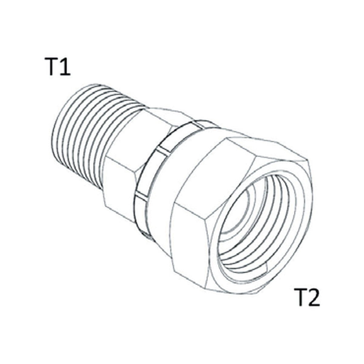 SWIVEL | NPT FEMALE SWIVEL X NPT MALE - PRODUCT IMAGE