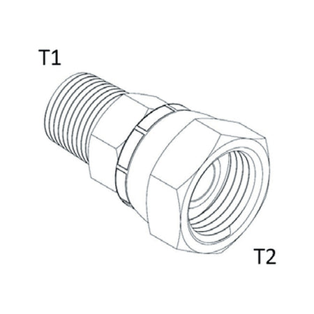 SWIVEL | NPT FEMALE SWIVEL X NPT MALE - PRODUCT IMAGE