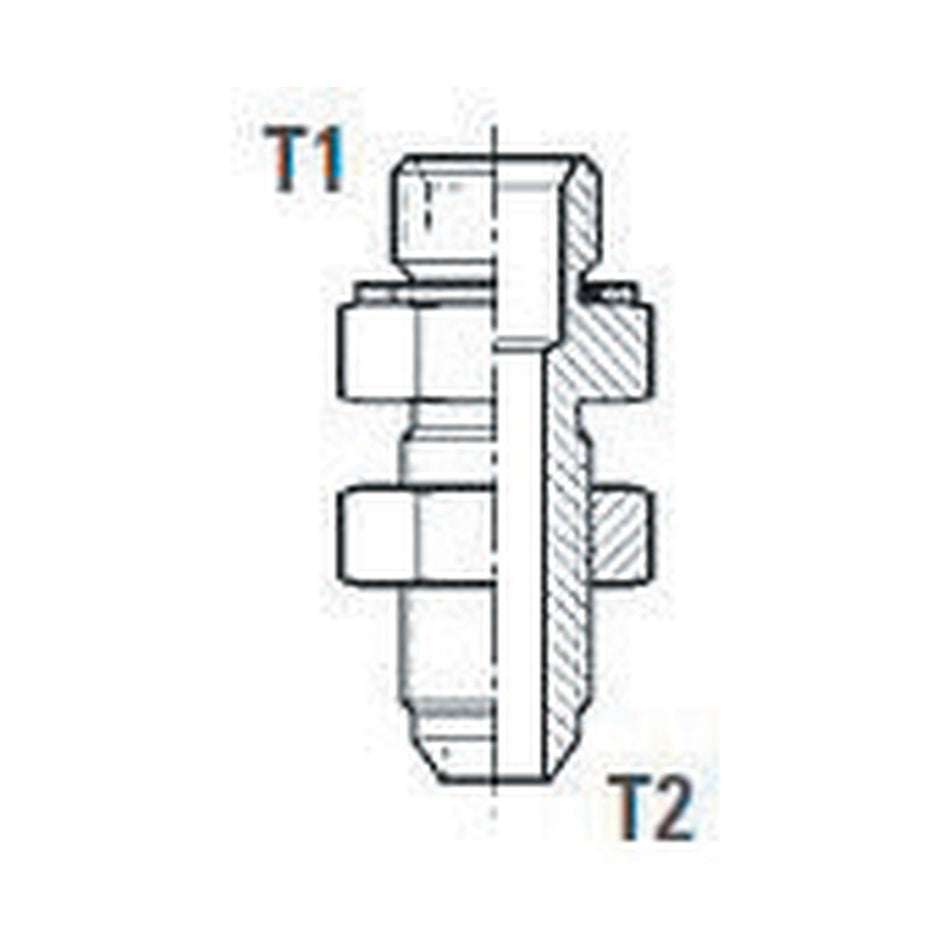 BULKHEAD | BSPP MALE X JIC MALE BULKHEAD - PRODUCT IMAGE