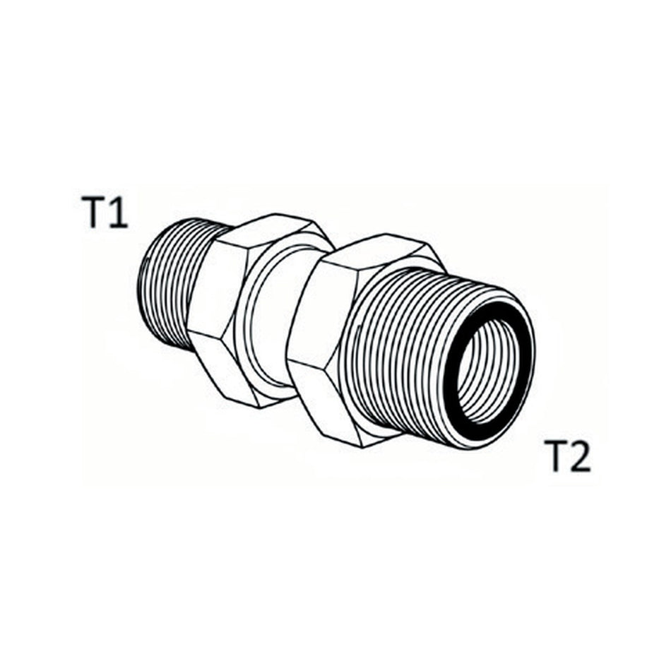 BULKHEAD | ORFS MALE BULKHEAD - PRODUCT IMAGE