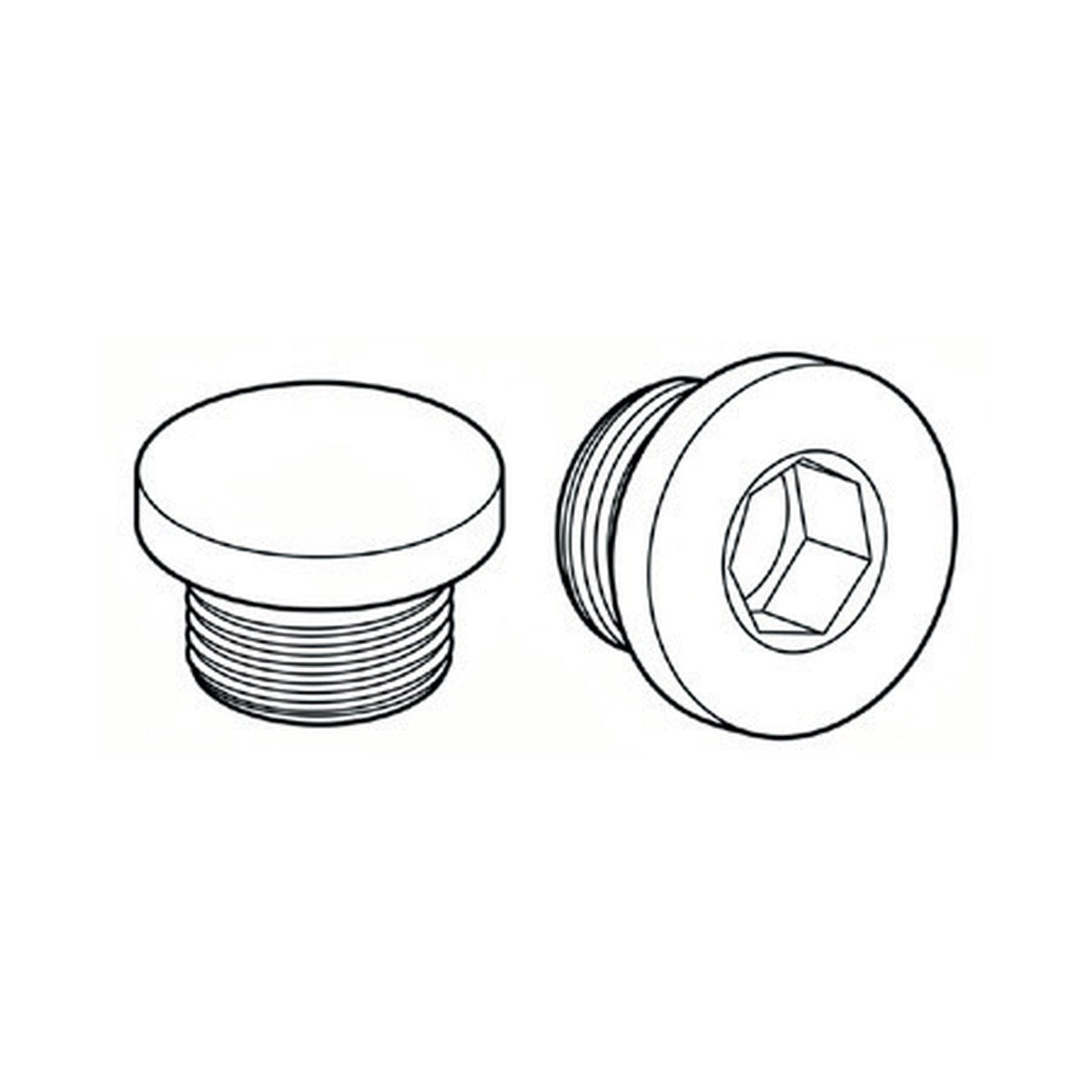 PLUG | BSPP MALE ALLEN HEAD (ED SEAL) - PRODUCT IMAGE