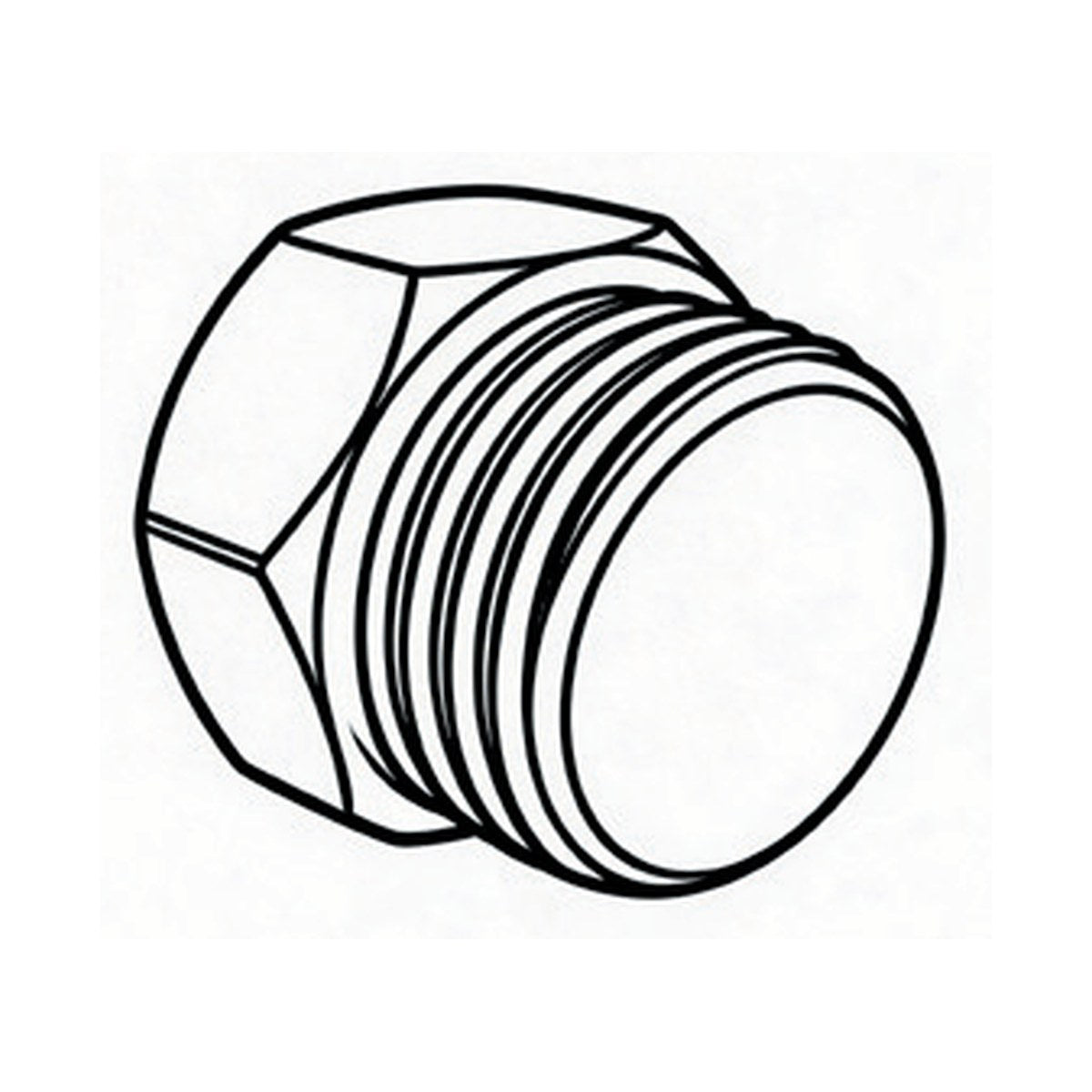 PLUG | UNO MALE ALLEN HEAD - PRODUCT IMAGE