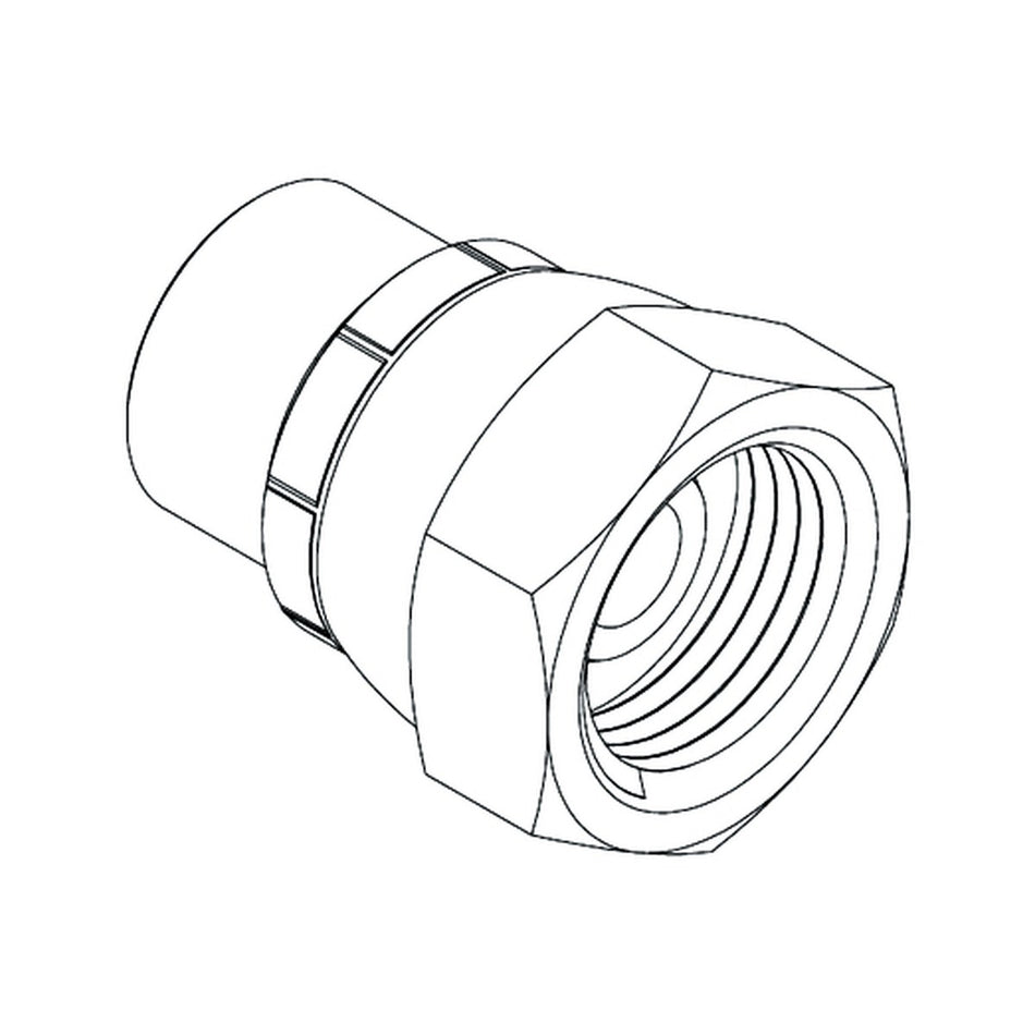 CAP | ORFS FEMALE SWIVEL - PRODUCT IMAGE