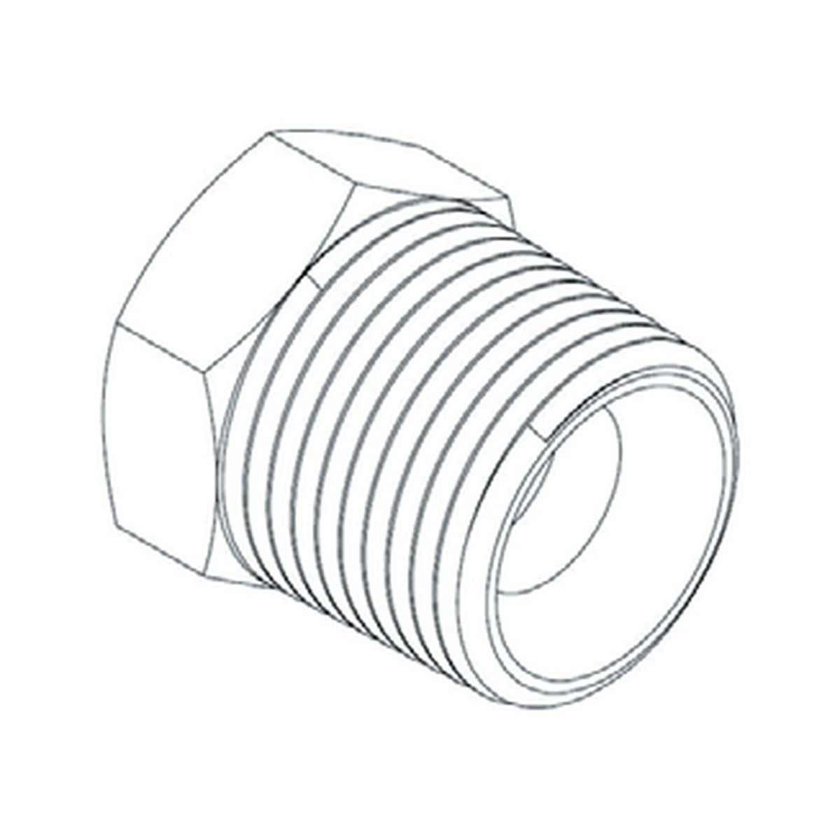 WELD ON MALE | BSPT MALE WELD-ON - PRODUCT IMAGE