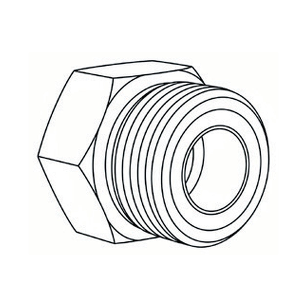 WELD ON MALE | ORFS MALE WELD-ON - PRODUCT IMAGE