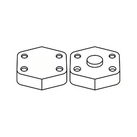 FLANGE BLOCK | CODE 62 FLANGE BLANKING PLATE - UNC - PRODUCT IMAGE