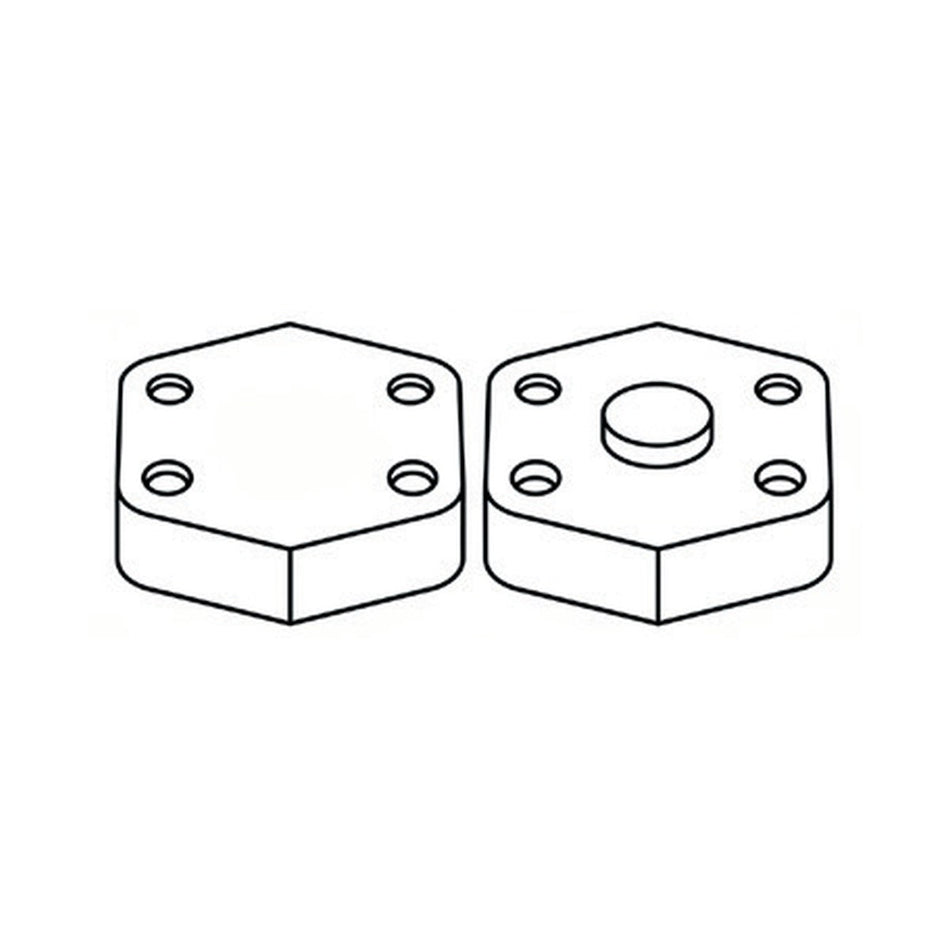 FLANGE BLOCK | CODE 62 FLANGE BLANKING PLATE - UNC - PRODUCT IMAGE