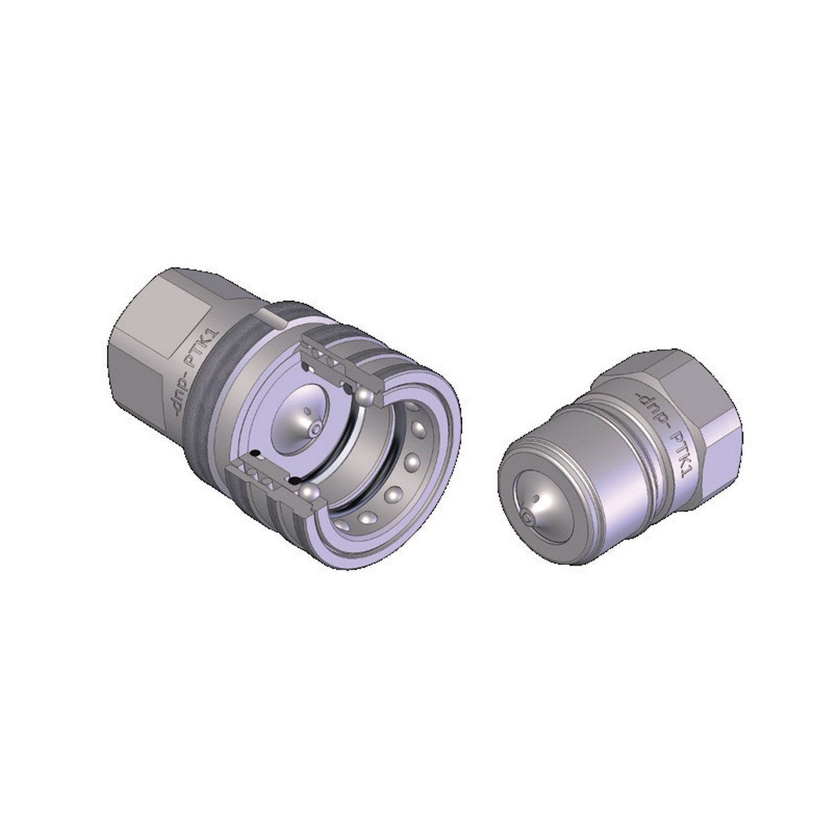 POPPET COUPLER | NORDIC INTERCHANGE (TEMA T SERIES) CONNECT UNDER PRESSURE - PRODUCT IMAGE