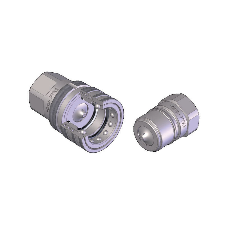 POPPET COUPLER | NORDIC INTERCHANGE (TEMA T SERIES) CONNECT UNDER PRESSURE - PRODUCT IMAGE