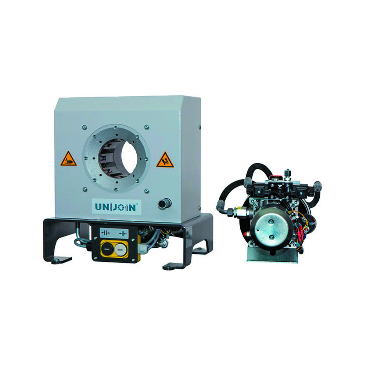 MOBILE CRIMPER | UNIJOIN HYDRAULIC CRIMPER >1-1/2" 12 VOLT - Mono Hydraulics